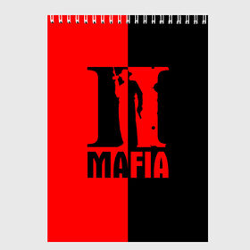 Скетчбук с принтом MAFIA 2 [9] в Кировске, 100% бумага
 | 48 листов, плотность листов — 100 г/м2, плотность картонной обложки — 250 г/м2. Листы скреплены сверху удобной пружинной спиралью | gun | mafia | гангстер | мафия