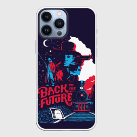 Чехол для iPhone 13 Pro Max с принтом Back to the Future в Кировске,  |  | Тематика изображения на принте: back to the future | bttf | марти макфлай