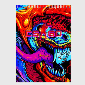 Скетчбук с принтом HYPER BEAST CS GO в Кировске, 100% бумага
 | 48 листов, плотность листов — 100 г/м2, плотность картонной обложки — 250 г/м2. Листы скреплены сверху удобной пружинной спиралью | Тематика изображения на принте: beast | cs | cs go | csgo | elite | global | go | hyper | hyper beast | master | nova | nova master | беаст | бест | бист | глобал | го | звезда | золотая | золотая звезда | кс | кс го | ксго | хайп | хайпер | элита