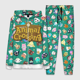Женский костюм 3D с принтом Animal Crossing в Кировске,  |  | animal crossing | game | new horizons | nintendo | животные | игра | нинтендо