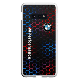 Чехол для Samsung S10E с принтом BMW M PERFORMANCE в Кировске, Силикон | Область печати: задняя сторона чехла, без боковых панелей | bmw | bmw motorsport | bmw performance | carbon | m | m power | motorsport | performance | sport | бмв | карбон | моторспорт | спорт