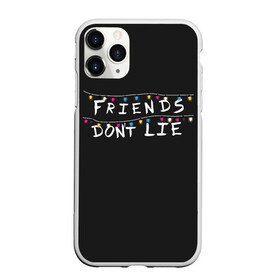 Чехол для iPhone 11 Pro Max матовый с принтом Friends Dont Lie в Кировске, Силикон |  | 11 | demogorgon | dont | friends | lie | retro | stranger | things | дастин | дела | демогоргон | друзья | лгут | не | оди | одиннадцать | очень | ретро | стив | странные | хоппер | хоукинс