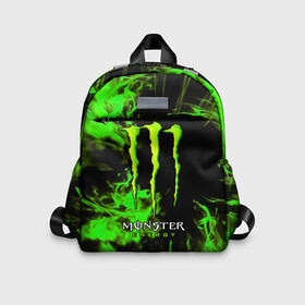 Детский рюкзак 3D с принтом MONSTER ENERGY в Кировске, 100% полиэстер | лямки с регулируемой длиной, сверху петелька, чтобы рюкзак можно было повесить на вешалку. Основное отделение закрывается на молнию, как и внешний карман. Внутри дополнительный карман. По бокам два дополнительных кармашка | Тематика изображения на принте: black monster | bmx | claw | cybersport | energy | monster | monster energy | moto | motocross | race | sport | киберспорт | когти | монстер энерджи | монстр | мото | мотокросс | ралли | скейтбординг | спорт | энергия