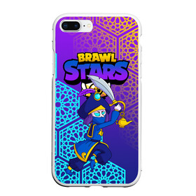 Чехол для iPhone 7Plus/8 Plus матовый с принтом MORTIS BRAWL STARS в Кировске, Силикон | Область печати: задняя сторона чехла, без боковых панелей | brawl | brawl stars | brawl stars rogue mortis | clash | mortis brawl stars | rogue mortis | бравл старс | бравл старс коварный мортис | игра | коварный мортис | мобильные игры | мортис