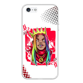 Чехол для iPhone 5/5S матовый с принтом 6ix9ine King Up в Кировске, Силикон | Область печати: задняя сторона чехла, без боковых панелей | 6ix9ine | 6ix9ine art | 6ix9ine king up | 6ix9ine арт | gooba | gooba 6ix9ine | tekashi | tekashi 6ix9ine | tekashi rap | король такеши | репер 6ix9ine | репер такеши | такеши | такеши 6ix9ine