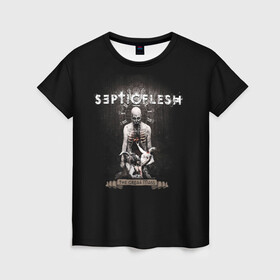 Женская футболка 3D с принтом Septicflesh в Кировске, 100% полиэфир ( синтетическое хлопкоподобное полотно) | прямой крой, круглый вырез горловины, длина до линии бедер | septicflesh | арт | дэт дум метал | дэт метал | музыка | рок | симфоник метал