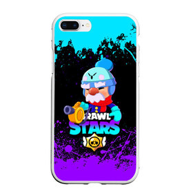 Чехол для iPhone 7Plus/8 Plus матовый с принтом BRAWL STARS GALE в Кировске, Силикон | Область печати: задняя сторона чехла, без боковых панелей | bibi | brawl stars | coach mike | crow | gale | leon | leon shark | max | mecha crow | mortis | mr.p | phoenix | sally leon | sandy | spike | sprout | tara | unicorn | virus 8 bit | werewolf | ворон | оборотень