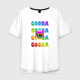 Мужская футболка хлопок Oversize с принтом GOOBA - 6ix9ine в Кировске, 100% хлопок | свободный крой, круглый ворот, “спинка” длиннее передней части | Тематика изображения на принте: 6ix9ine | 6ix9ine art | 6ix9ine king up | 6ix9ine арт | gooba | gooba 6ix9ine | shark | tekashi | tekashi 6ix9ine | акула | репер 6ix9ine | репер такеши | такеши