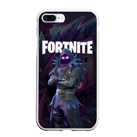 Чехол для iPhone 7Plus/8 Plus матовый с принтом FORTNITE x RAVEN в Кировске, Силикон | Область печати: задняя сторона чехла, без боковых панелей | deadmau5 | fortnite | fortnite 2 | fortnite x маршмелло | ikonik | marshmello | ninja | ninja streamer | raven | travis scott | ворон | иконик | ниндзя | пили | рейвен | трэвис скотт | фортнайт