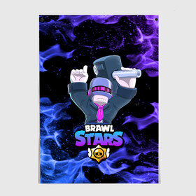 Постер с принтом BRAWL STARS DJ FRANK в Кировске, 100% бумага
 | бумага, плотность 150 мг. Матовая, но за счет высокого коэффициента гладкости имеет небольшой блеск и дает на свету блики, но в отличии от глянцевой бумаги не покрыта лаком | 8 bit | 8 бит | bibi | brawl | brawl stars | crow | leon | spike | sprout | stars | бравл | бравл старс | браво старс | игра | компьютерная | кров | леон | онлайн | старс