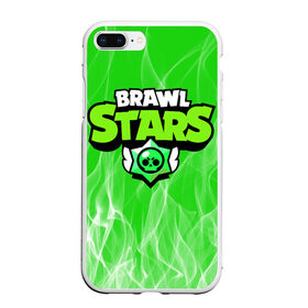 Чехол для iPhone 7Plus/8 Plus матовый с принтом BRAWL STARS в Кировске, Силикон | Область печати: задняя сторона чехла, без боковых панелей | 8 bit | barley | brawl stars | brock | bull | colt | crow | dynamike | fire | frank | jessie | leon | nita | барли | бравл старс | брок | булл | ворон | джесси | динамайк | кольт | леон | огонь | фрэнк