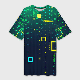Платье-футболка 3D с принтом Minecraft в Кировске,  |  | funny | mine | minecraft | mods | noob | pro | skins | story | vs | zombie | инди | конструктор | майнкрафт | моды | нуб | скин | скрипер | шахта