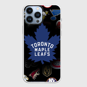 Чехол для iPhone 13 Pro Max с принтом Toronto Maple Leafs | НХЛ (Z) в Кировске,  |  | Тематика изображения на принте: anaheim ducks | arizona coyotes | boston bruins | buffalo sabres | calgary flames | canadiens de montreal | carolina hurricanes | chicago blackhawks | colorado avalanche | columbus blue jackets | dallas stars | detroit red wings | edmonton oil | hockey | 