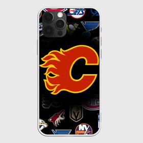 Чехол для iPhone 12 Pro с принтом Calgary Flames (Z) в Кировске, силикон | область печати: задняя сторона чехла, без боковых панелей | anaheim ducks | arizona coyotes | boston bruins | buffalo sabres | calgary flames | canadiens de montreal | carolina hurricanes | chicago blackhawks | colorado avalanche | columbus blue jackets | dallas stars | detroit red wings | edmonton oil | hockey | 