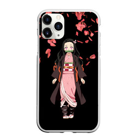 Чехол для iPhone 11 Pro матовый с принтом Незуко в Кировске, Силикон |  | anime | blade demon | demon slayer | kamado | kimetsu no yaiba | nezuko | аниме | демон | зенитсу | камадо | киметсу | клинок рассекающий демонов | недзуко | незуко | тандзиро | юноске