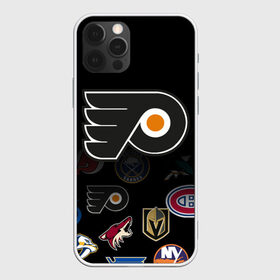 Чехол для iPhone 12 Pro Max с принтом NHL Philadelphia Flyers (Z) в Кировске, Силикон |  | anaheim ducks | boston bruins | buffalo sabres | calgary flames | canadiens de montreal | carolina hurricanes | chicago blackhawks | colorado | hockey | nhl | philadelphia flyers | нхл | паттерн | спорт | хоккей