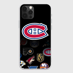 Чехол для iPhone 12 Pro Max с принтом NHL Canadiens de Montr?al (Z) в Кировске, Силикон |  | anaheim ducks | arizona coyotes | boston bruins | buffalo sabres | calgary flames | canadiens de montreal | carolina hurricanes | chicago blackhawks | colorado | hockey | nhl | нхл | паттерн | спорт | хоккей