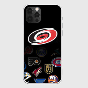 Чехол для iPhone 12 Pro Max с принтом NHL Carolina Hurricanes (Z) в Кировске, Силикон |  | anaheim ducks | arizona coyotes | boston bruins | buffalo sabres | calgary flames | canadiens de montreal | carolina hurricanes | chicago blackhawks | colorado | hockey | nhl | нхл | паттерн | спорт | хоккей