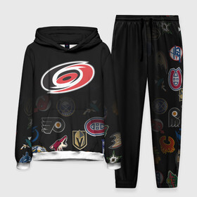 Мужской костюм 3D (с толстовкой) с принтом NHL Carolina Hurricanes (Z) в Кировске,  |  | anaheim ducks | arizona coyotes | boston bruins | buffalo sabres | calgary flames | canadiens de montreal | carolina hurricanes | chicago blackhawks | colorado | hockey | nhl | нхл | паттерн | спорт | хоккей