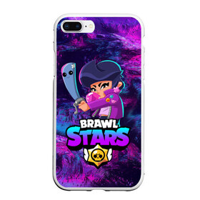 Чехол для iPhone 7Plus/8 Plus матовый с принтом BRAWL STARS BIBI в Кировске, Силикон | Область печати: задняя сторона чехла, без боковых панелей | bibi | brawl stars | coach mike | crow | gale | leon | leon shark | max | mecha crow | mortis | mr.p | phoenix | sally leon | sandy | spike | sprout | tara | unicorn | virus 8 bit | werewolf | ворон | оборотень