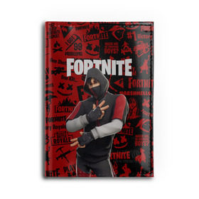 Обложка для автодокументов с принтом FORTNITE x IKONIK в Кировске, натуральная кожа |  размер 19,9*13 см; внутри 4 больших “конверта” для документов и один маленький отдел — туда идеально встанут права | Тематика изображения на принте: deadmau5 | fortnite | fortnite 2 | fortnite x маршмелло | ikonik | marshmello | ninja | ninja streamer | raven | travis scott | ворон | иконик | ниндзя | пили | рейвен | трэвис скотт | фортнайт