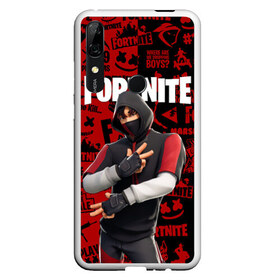 Чехол для Honor P Smart Z с принтом FORTNITE x IKONIK в Кировске, Силикон | Область печати: задняя сторона чехла, без боковых панелей | deadmau5 | fortnite | fortnite 2 | fortnite x маршмелло | ikonik | marshmello | ninja | ninja streamer | raven | travis scott | ворон | иконик | ниндзя | пили | рейвен | трэвис скотт | фортнайт