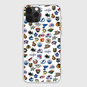Чехол для iPhone 12 Pro Max с принтом NHL PATTERN (Z) в Кировске, Силикон |  | Тематика изображения на принте: anaheim ducks | arizona coyotes | boston bruins | buffalo sabres | calgary flames | canadiens de montreal | carolina hurricanes | chicago blackhawks | colorado | hockey | nhl | нхл | паттерн | спорт | хоккей