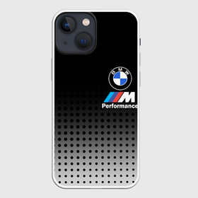 Чехол для iPhone 13 mini с принтом BMW в Кировске,  |  | bmw | bmw лого | bmw марка | bmw эмблема | m performance | performance | бмв | бмв значок | бмв лого | бмв эмблема | бэха | значок bmw | лого автомобиля | логотип bmw | марка бмв | перформанс | черно белый значок бмв