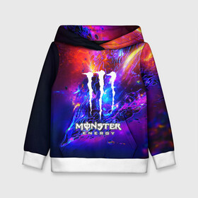 Детская толстовка 3D с принтом MONSTER ENERGY в Кировске, 100% полиэстер | двухслойный капюшон со шнурком для регулировки, мягкие манжеты на рукавах и по низу толстовки, спереди карман-кенгуру с мягким внутренним слоем | amg | auto | bmw | honda | jdm | mercedes | nissan | porsche | racing | sport | subar | toyota | автомобил | автомобильные | киа | лексус | марка | машины | митсубиси | ниссан | порше | спорт | субару | тесла | тойота | хонда