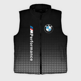 Мужской жилет утепленный 3D с принтом BMW M PERFORMANCE в Кировске,  |  | bmw | bmw motorsport | bmw performance | carbon | m | m power | motorsport | performance | sport | бмв | карбон | моторспорт | спорт