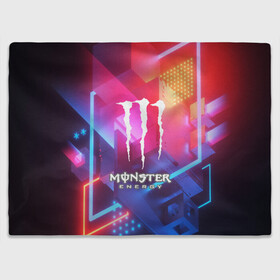 Плед 3D с принтом MONSTER ENERGY в Кировске, 100% полиэстер | закругленные углы, все края обработаны. Ткань не мнется и не растягивается | amg | auto | bmw | honda | jdm | mercedes | nissan | porsche | racing | sport | subar | toyota | автомобил | автомобильные | киа | лексус | марка | машины | митсубиси | ниссан | порше | спорт | субару | тесла | тойота | хонда