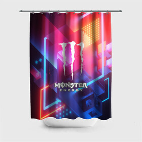 Штора 3D для ванной с принтом MONSTER ENERGY в Кировске, 100% полиэстер | плотность материала — 100 г/м2. Стандартный размер — 146 см х 180 см. По верхнему краю — пластиковые люверсы для креплений. В комплекте 10 пластиковых колец | amg | auto | bmw | honda | jdm | mercedes | nissan | porsche | racing | sport | subar | toyota | автомобил | автомобильные | киа | лексус | марка | машины | митсубиси | ниссан | порше | спорт | субару | тесла | тойота | хонда