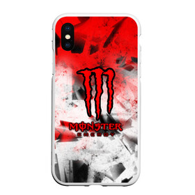 Чехол для iPhone XS Max матовый с принтом MONSTER ENERGY в Кировске, Силикон | Область печати: задняя сторона чехла, без боковых панелей | Тематика изображения на принте: amg | auto | bmw | honda | jdm | mercedes | nissan | porsche | racing | sport | subar | toyota | автомобил | автомобильные | киа | лексус | марка | машины | митсубиси | ниссан | порше | спорт | субару | тесла | тойота | хонда