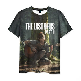 Мужская футболка 3D с принтом The Last of Us part 2 в Кировске, 100% полиэфир | прямой крой, круглый вырез горловины, длина до линии бедер | day | ellie | games | joel | naughty dog | день | джоэл | игры | одни из нас | часть 2 | элли