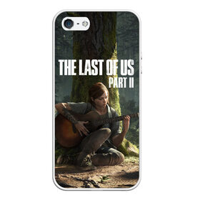 Чехол для iPhone 5/5S матовый с принтом The Last of Us part 2 в Кировске, Силикон | Область печати: задняя сторона чехла, без боковых панелей | 