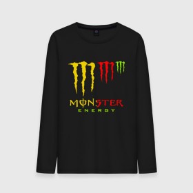 Мужской лонгслив хлопок с принтом MONSTER ENERGY (Z) в Кировске, 100% хлопок |  | black monster | bmx | claw | cybersport | energy | monster | monster energy | moto | motocross | race | sport | киберспорт | когти | монстер энерджи | монстр | мото | мотокросс | ралли | скейтбординг | спорт | энергия