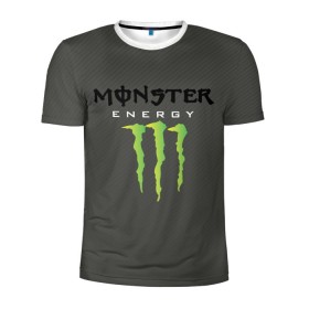 Мужская футболка 3D спортивная с принтом MONSTER ENERGY (Z) в Кировске, 100% полиэстер с улучшенными характеристиками | приталенный силуэт, круглая горловина, широкие плечи, сужается к линии бедра | Тематика изображения на принте: black monster | bmx | claw | cybersport | energy | monster | monster energy | moto | motocross | race | sport | киберспорт | когти | монстер энерджи | монстр | мото | мотокросс | ралли | скейтбординг | спорт | энергия