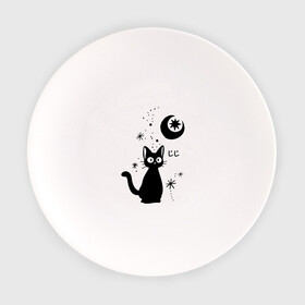 Тарелка с принтом Jiji Cat в Кировске, фарфор | диаметр - 210 мм
диаметр для нанесения принта - 120 мм | Тематика изображения на принте: cat | jiji | kitty | аниме | ведьма | гибли | джиджи | животные | кот | котенок | кошка | миядзаки | мульт | мультфильм | тоторо