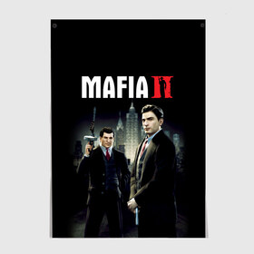 Постер с принтом Mafia II:Definitive Edition в Кировске, 100% бумага
 | бумага, плотность 150 мг. Матовая, но за счет высокого коэффициента гладкости имеет небольшой блеск и дает на свету блики, но в отличии от глянцевой бумаги не покрыта лаком | definitive edition | mafia | mafia ii | вито скалетта | генри томасино | джо барбаро | игра | лео галанте | мафия | мафия 2 | томас анджело | франческа | фрэнк винчи | шутер | эдди скарпа