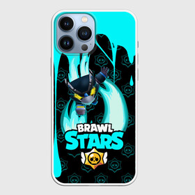 Чехол для iPhone 13 Pro Max с принтом Brawl stars mecha crow. в Кировске,  |  | bibi | brawl stars | coach mike | leon | leon shark | mecha crow | mr.p | sally leon | sandy | sprout | unicorn | virus 8 bit | биби | бравл старс | вирус 8 бит | леон | оборотень | спроут | сэли леон