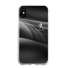 Чехол для iPhone XS Max матовый с принтом PEUGEOT в Кировске, Силикон | Область печати: задняя сторона чехла, без боковых панелей | Тематика изображения на принте: abstract | auto | brand | car | geometry | peugeot | sport | texture | абстракция | авто | автомобильные | бренд | геометрия | классика | машины | модные | пежо | спорт | стиль | текстура