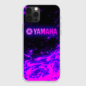 Чехол для iPhone 12 Pro с принтом Yamaha | Ямаха (Z) в Кировске, силикон | область печати: задняя сторона чехла, без боковых панелей | Тематика изображения на принте: bike | fj1200 | moto | motocycle | sportmotorcycle | yamaha | yzf 600r | вездеход | мото | мотоспорт | снегоход | ямаха