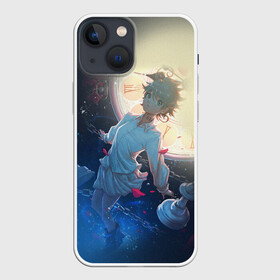 Чехол для iPhone 13 mini с принтом Yakusoku no Neverland в Кировске,  |  | anime | emma | mango | the promised neverland | yakusoku no neverland | аниме | манга | обещанная страна грёз | обещанный неверленд