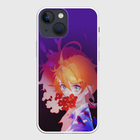 Чехол для iPhone 13 mini с принтом The Promised Neverland EMMA в Кировске,  |  | anime | emma | mango | the promised neverland | yakusoku no neverland | аниме | манга | обещанная страна грёз | обещанный неверленд