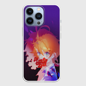 Чехол для iPhone 13 Pro с принтом The Promised Neverland EMMA в Кировске,  |  | Тематика изображения на принте: anime | emma | mango | the promised neverland | yakusoku no neverland | аниме | манга | обещанная страна грёз | обещанный неверленд