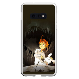 Чехол для Samsung S10E с принтом The Promised Neverland в Кировске, Силикон | Область печати: задняя сторона чехла, без боковых панелей | anime | emma | mango | the promised neverland | yakusoku no neverland | аниме | манга | обещанная страна грёз | обещанный неверленд