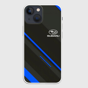 Чехол для iPhone 13 mini с принтом SUBARU. в Кировске,  |  | abstract | auto | brand | car | geometry | sport | subaru | texture | абстракция | авто | автомобильные | бренд | геометрия | классика | машины | модные | спорт | стиль | субару | текстура