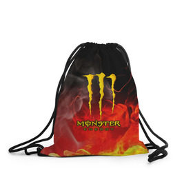 Рюкзак-мешок 3D с принтом MONSTER ENERGY в Кировске, 100% полиэстер | плотность ткани — 200 г/м2, размер — 35 х 45 см; лямки — толстые шнурки, застежка на шнуровке, без карманов и подкладки | energy | honda | mercedes | monster energy | porsche | racing | sport | toyota | автомобил | автомобильные | марка | машины | митсубиси | монстр | монстр энерджи | порше | спорт | тесла | тойота | хонда