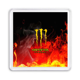 Магнит 55*55 с принтом MONSTER ENERGY в Кировске, Пластик | Размер: 65*65 мм; Размер печати: 55*55 мм | energy | honda | mercedes | monster energy | porsche | racing | sport | toyota | автомобил | автомобильные | марка | машины | митсубиси | монстр | монстр энерджи | порше | спорт | тесла | тойота | хонда