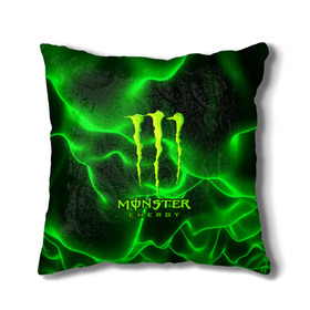 Подушка 3D с принтом MONSTER ENERGY в Кировске, наволочка – 100% полиэстер, наполнитель – холлофайбер (легкий наполнитель, не вызывает аллергию). | состоит из подушки и наволочки. Наволочка на молнии, легко снимается для стирки | energy | honda | mercedes | monster energy | porsche | racing | sport | toyota | автомобил | автомобильные | марка | машины | митсубиси | монстр | монстр энерджи | порше | спорт | тесла | тойота | хонда